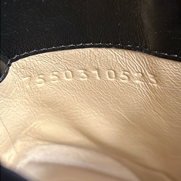 Banana Republic Black Lucca Leather Ankle Boot Italy 2.5” Heel Side Zipper 9 - Picture 14 of 16